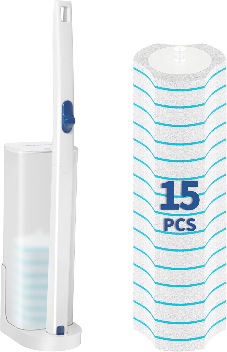 Disposable Toilet Brush Set wi - Toilet Brush Holder 评论和价格