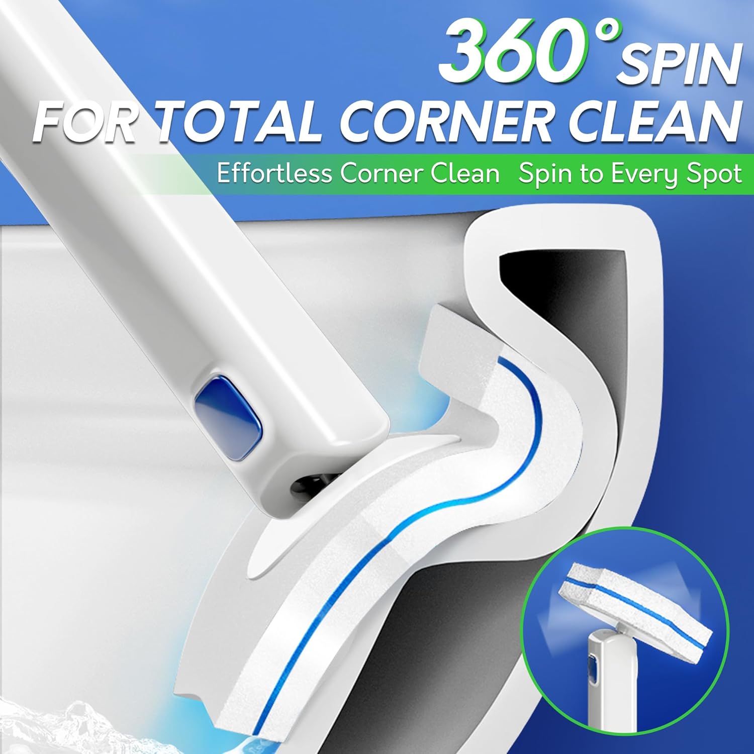 Disposable Toilet Brush Set wi - Toilet Brush Holder 评论和价格