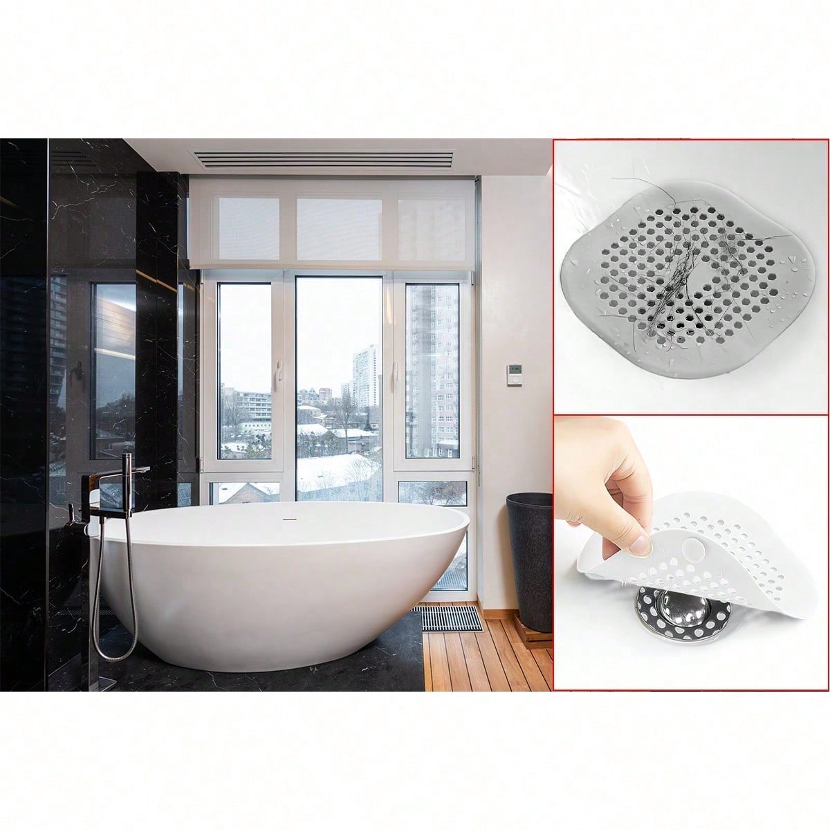 Minimalist Silicone Shower Dra - Home Hardware Bathroom Sinks 评论和价格