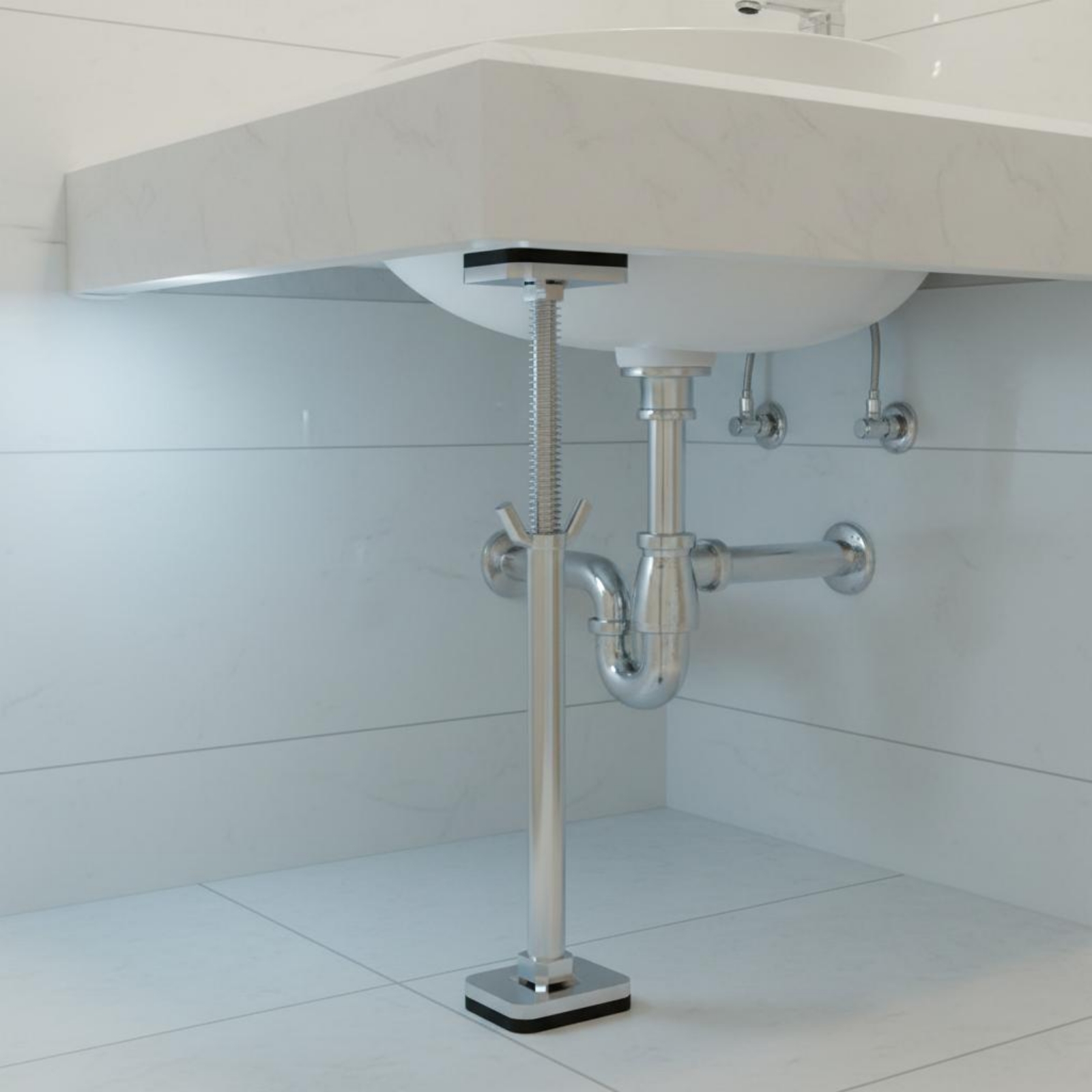 Under-Mount Sink Support Brace - Home Hardware Bathroom Sinks 评论和价格