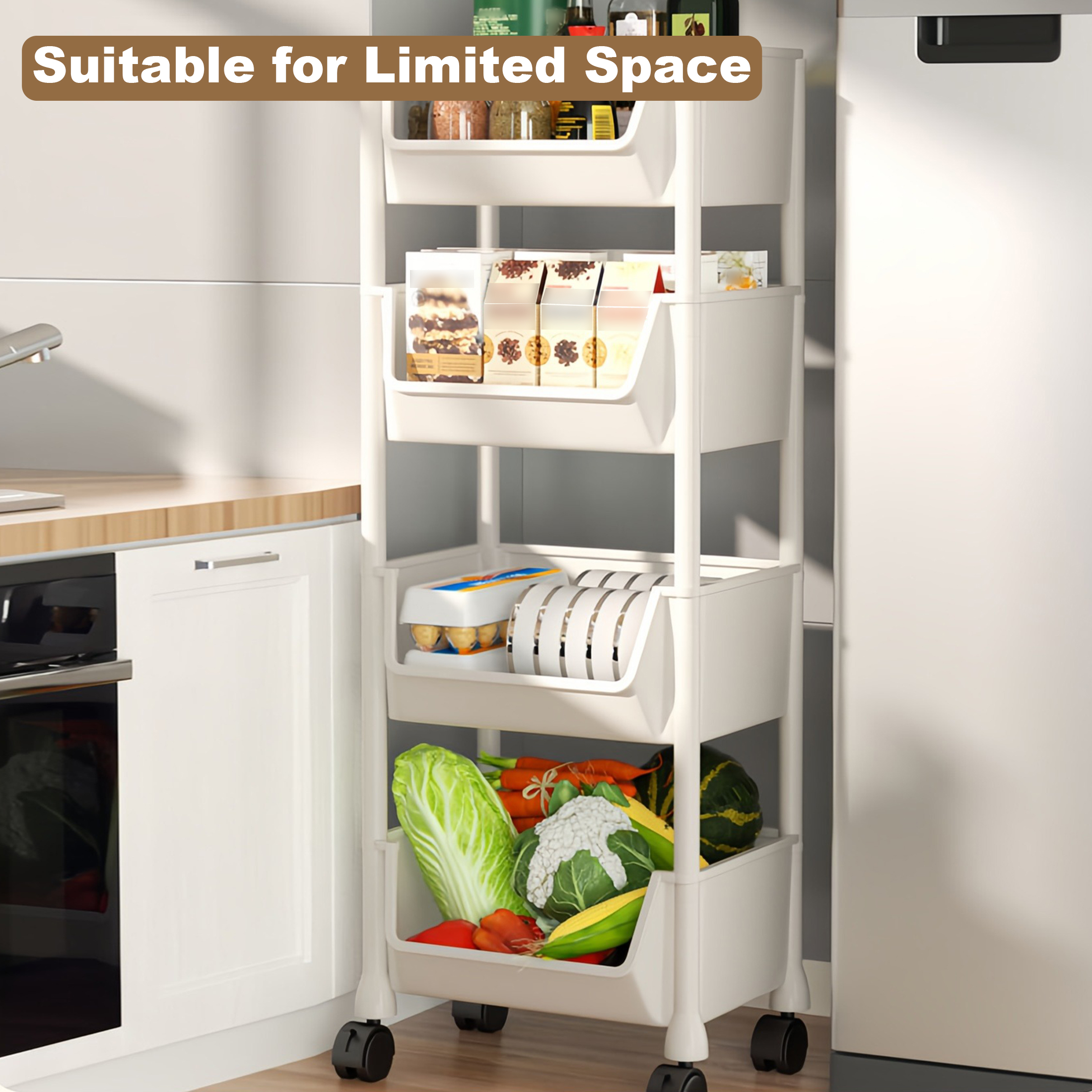 Trolley Bookshelf Kitchen Stor - Zara Home Bathroom Accessories 评论和价格