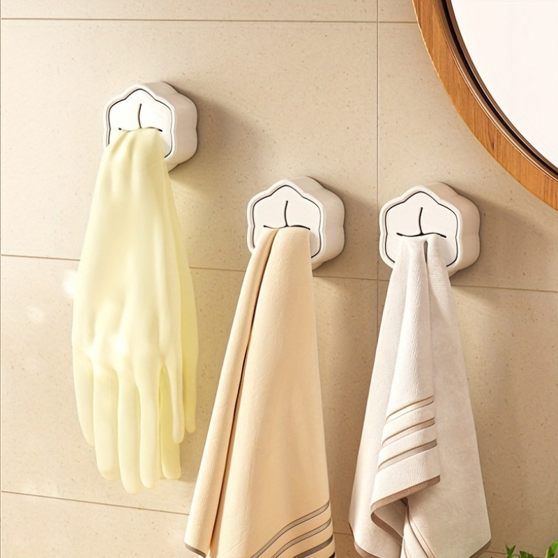 6PCS Self Adhesive Towel Holde - Robe Hook Adhesive 评论和价格