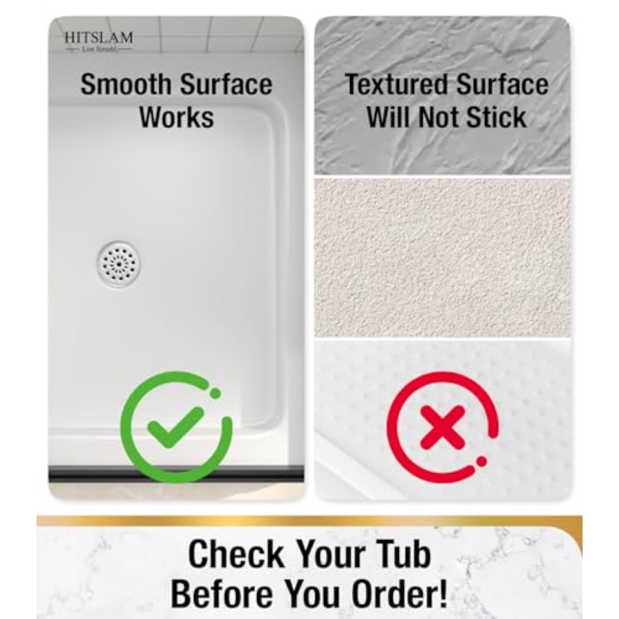 Shower Mat Anti Slip, Square B - Non Slip Bath Mat 评论和价格