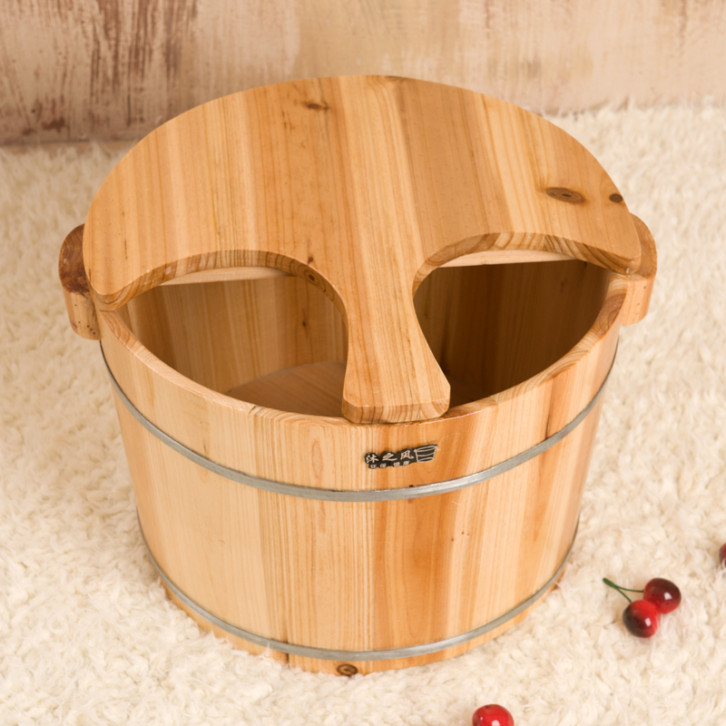 Wood Foot Soaking Tub Deep Ins - Home Bathroom Spa 评论和价格