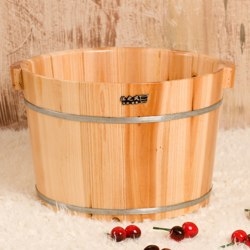 Wood Foot Soaking Tub Deep Ins - Home Bathroom Spa 评论和价格