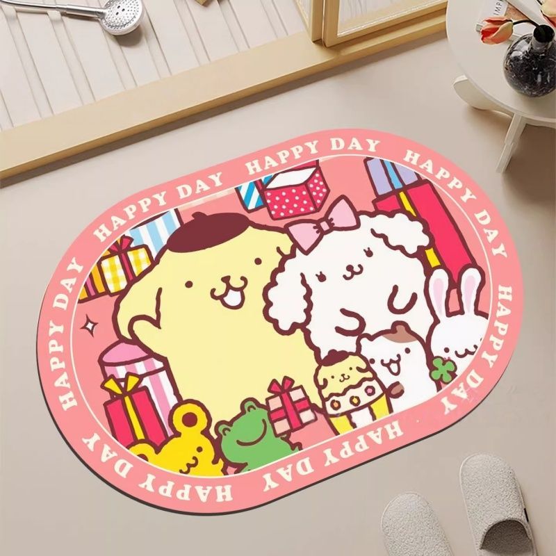 Pudding Dog Inspired Bath Mat  - Home Bathroom Spa 评论和价格