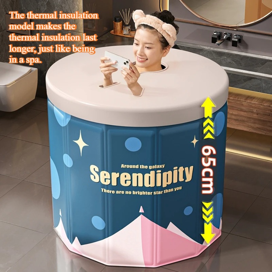 New foldable bathtub for adult - Home Bathroom Spa 评论和价格