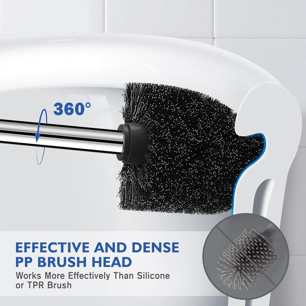 Elegant Stainless Steel Toilet - Toilet Brush Holder 评论和价格