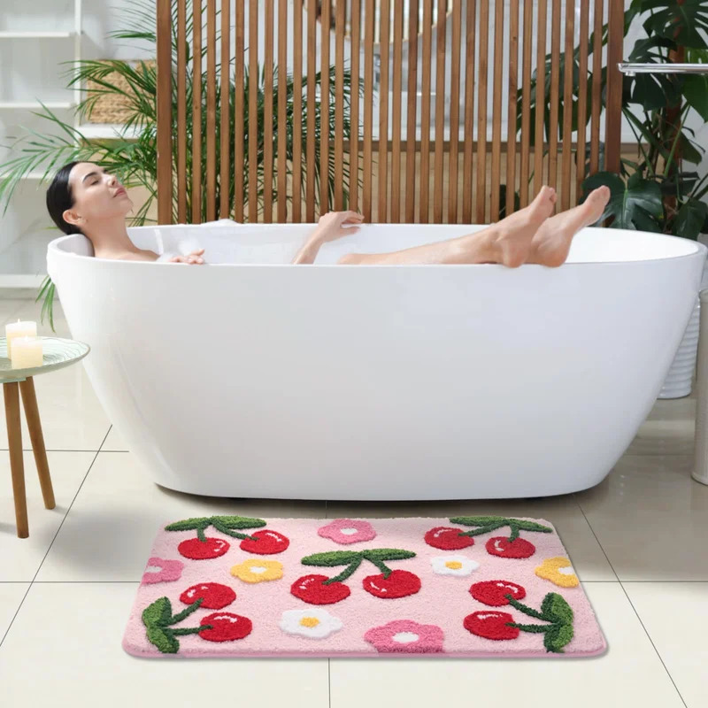 VIKAMA Beige Bathroom Mat Colo - Zara Home Bathroom Accessories 评论和价格