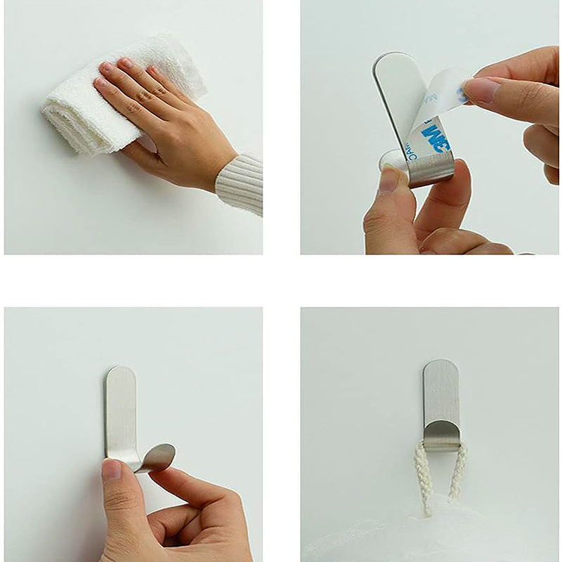 Self Adhesive Strong Wall Hook - Robe Hook Adhesive 评论和价格