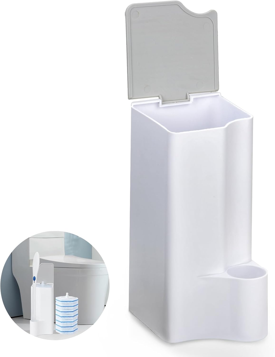 Toilet Wand Holder Compatible  - Toilet Brush Holder 评论和价格