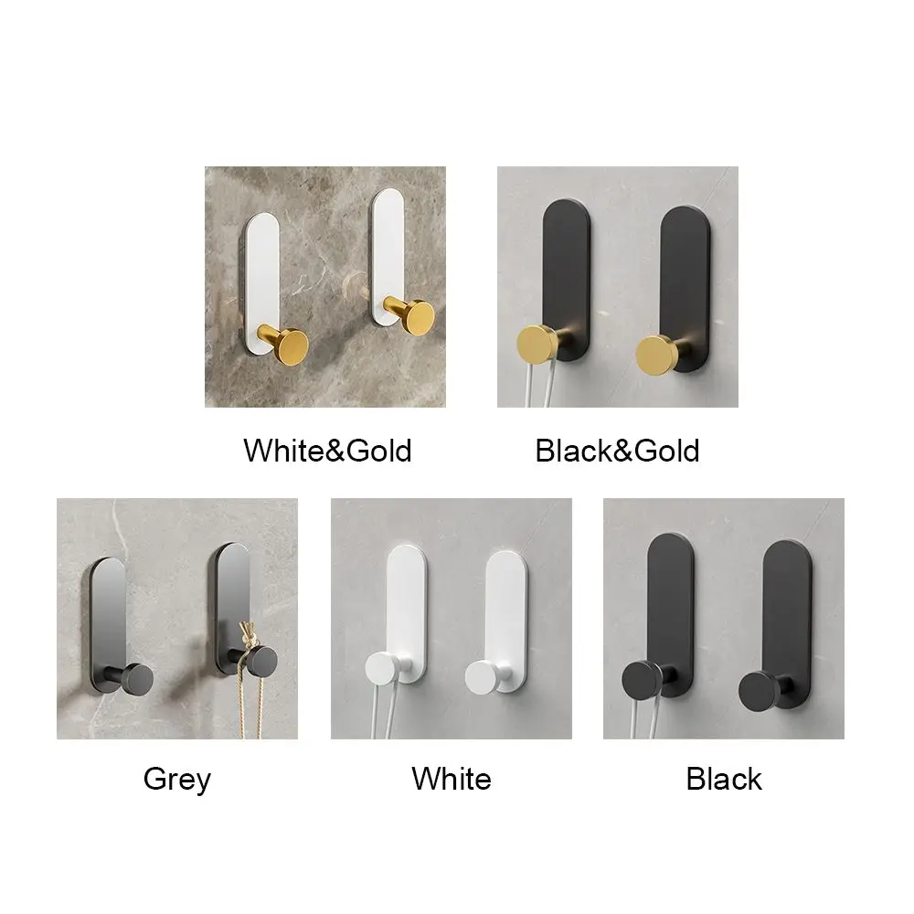 2-6Pcs Stainless Steel Bathroo - Robe Hook Adhesive 评论和价格