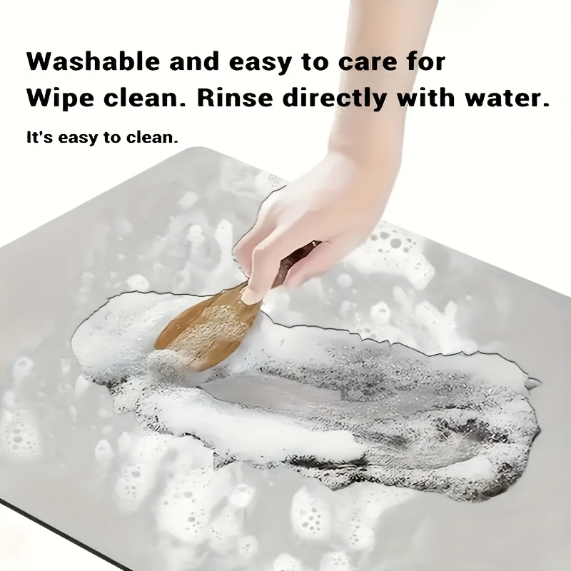 L-Shaped Non-Slip Floor Mat fo - Non Slip Bath Mat 评论和价格