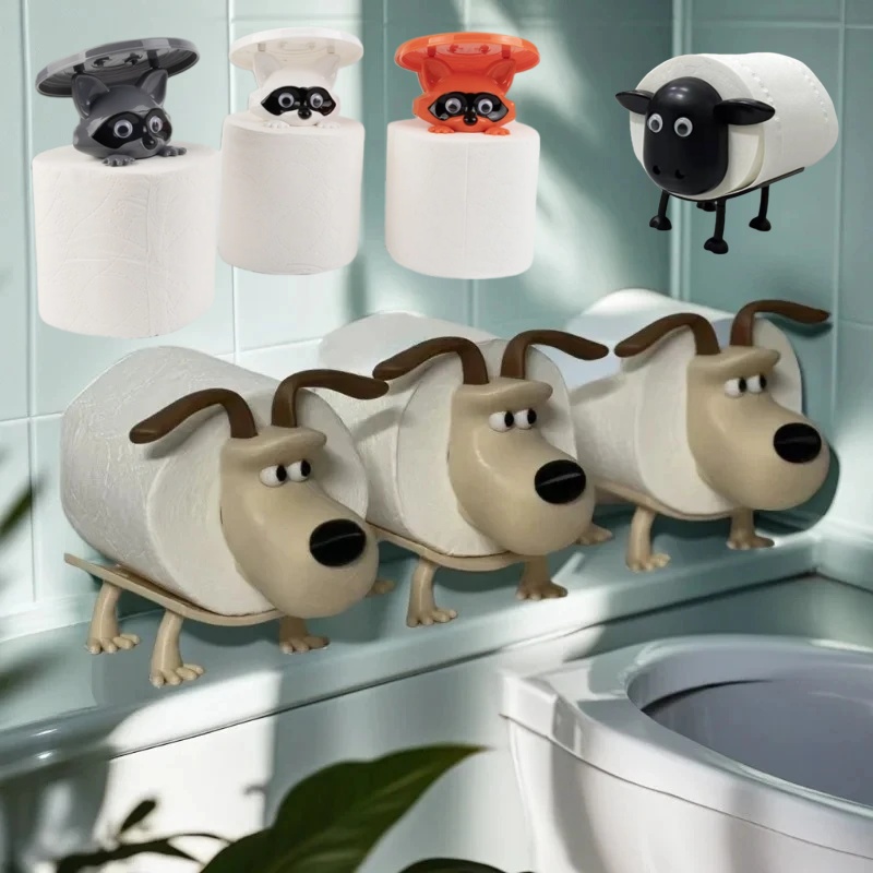 Fun Dog Raccoon Sheep Toilet P - Zara Home Bathroom Accessories 评论和价格