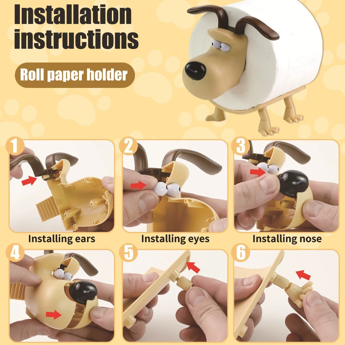 Fun Dog Raccoon Sheep Toilet P - Zara Home Bathroom Accessories 评论和价格